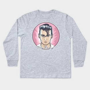 Cry-Baby Johnny Depp Kids Long Sleeve T-Shirt